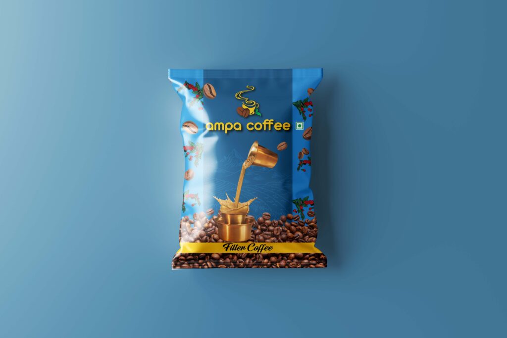 Center Seal Coffee Pouch